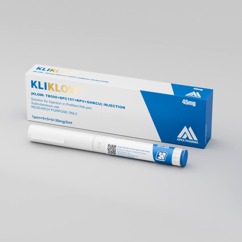 KLIKLOW (TB500+BPC157+KPV+GHKCU) 5+5+5+30mg